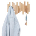Crochet de cintre en bois de style créativité pliant de taille différente